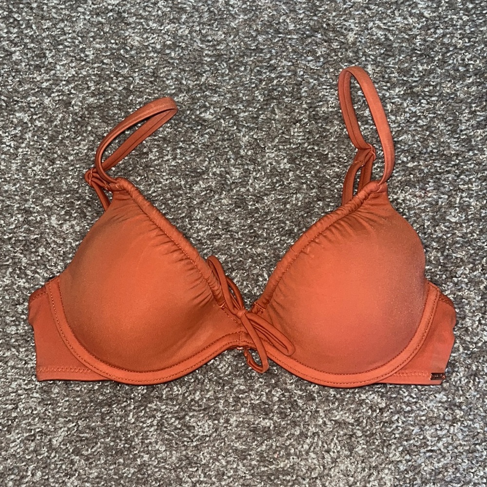 Pink swim top